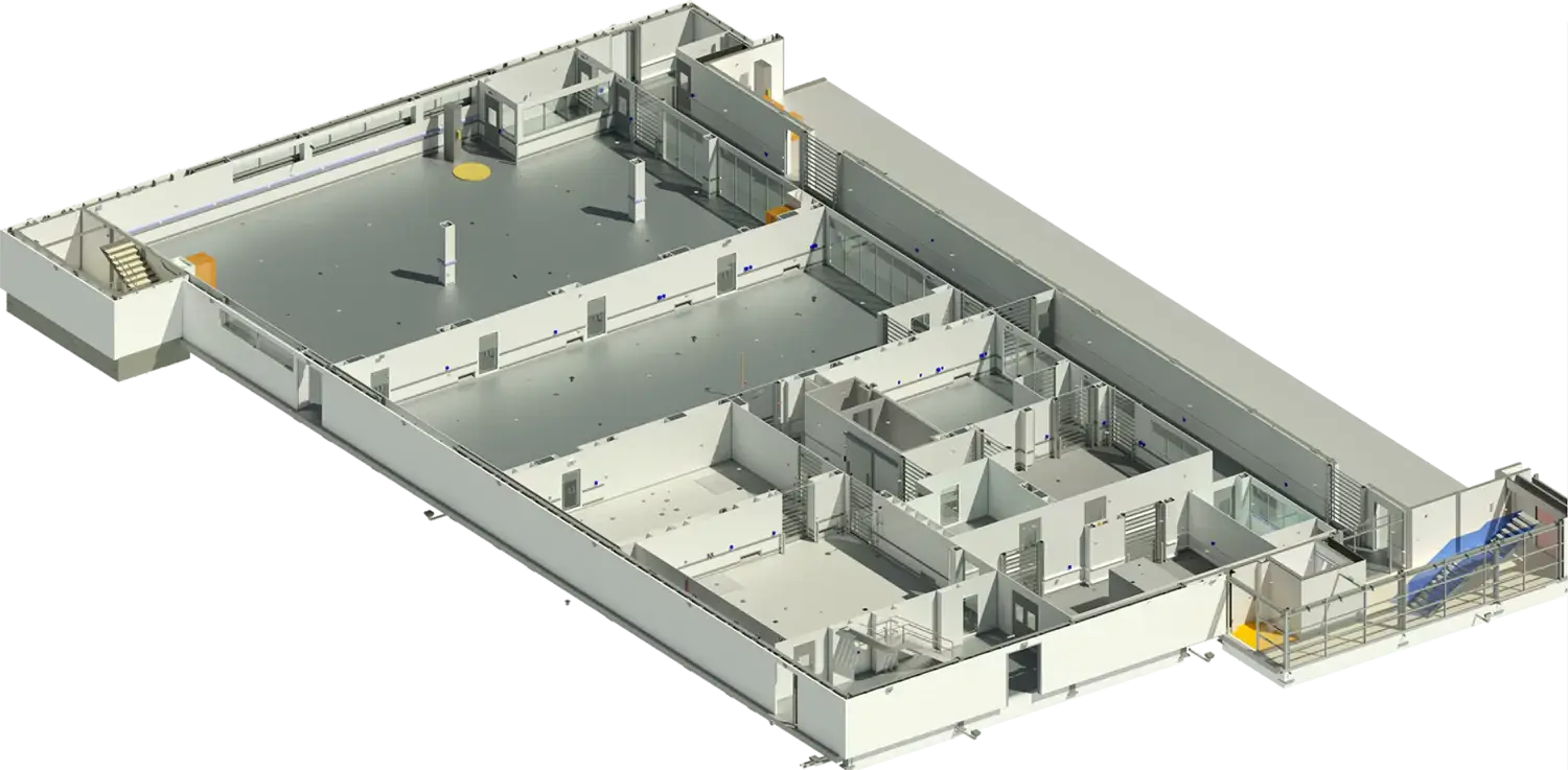 Cleanroom Partition Design - Abbott, Longford